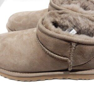 UGG Classic Ultra Mini Water-Resistant Bootie in Size 8 (NEW)